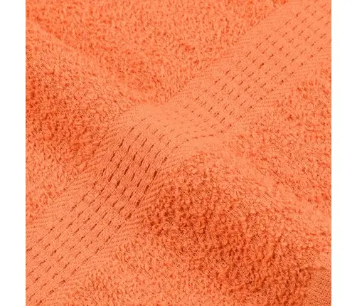 Dvieļi, 2 Gab., Oranži, 100X200 Cm, 360 Gsm, 100% Kokvilna Vidaxl