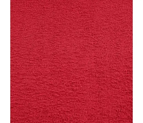 Rätikud 4 Tk, Punane, 100X200 cm 360 Gsm, 100% Puuvill