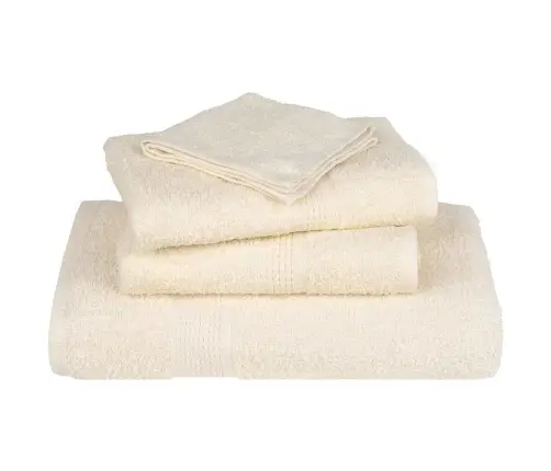 Pirties Rankšluosčiai, 4 Vnt., Frogn, Kreminės Spalvos, 80X200 cm 100% Medvilnė