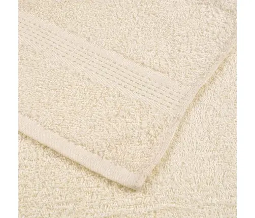 Pirties Rankšluosčiai, 4 Vnt., Frogn, Kreminės Spalvos, 80X200 cm 100% Medvilnė