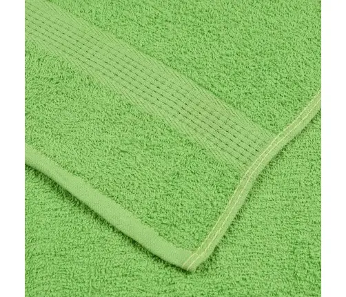 Dušo Rankšluosčiai, 4Vnt., Žali, 70X140 cm Medvilnė, 360G/M²