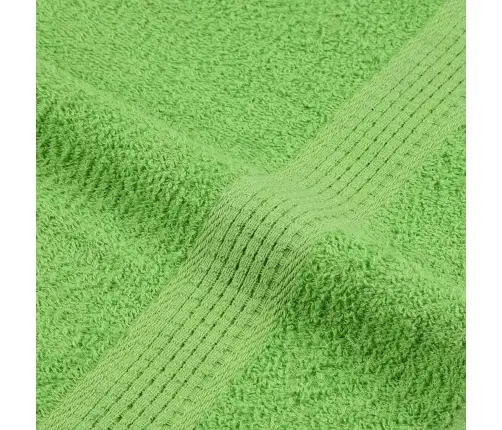 Pirts Dvieļi, 4 Gab., Dzeltenzaļi, 80X200 Cm, 100% Kokvilna Vidaxl