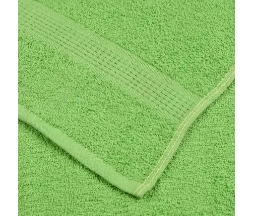 Rankšluosčiai, 4Vnt., Žali, 100X200 cm Medvilnė, 360G/M²