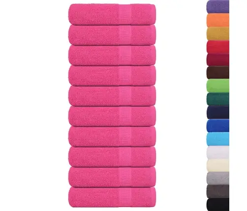 Rankšluosčiai Rankoms, 10Vnt., Rožiniai, 50X100 cm Medvilnė