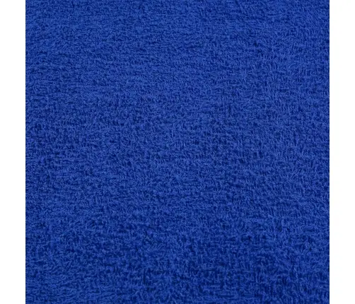 8 Gabalu Dvieļu Komplekts Zils 360 Gsm 100% Kokvilna Vidaxl