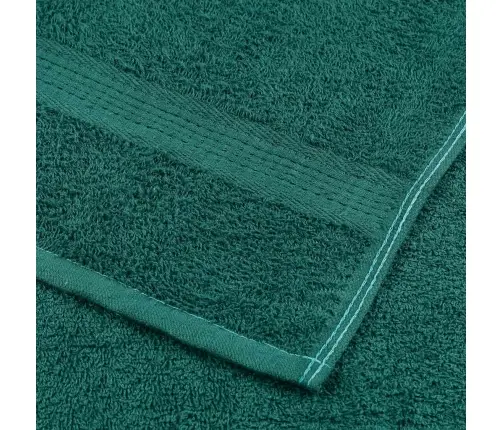 Dvieļu Komplekts, 6 Gab., Zaļš, 360 Gsm, 100% Kokvilna Vidaxl