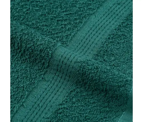 Dvieļu Komplekts, 6 Gab., Zaļš, 360 Gsm, 100% Kokvilna Vidaxl