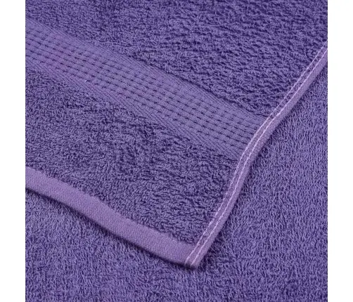 Dvieļu Komplekts, 12 Gab., Violets, 360 Gsm, 100% Kokvilna Vidaxl