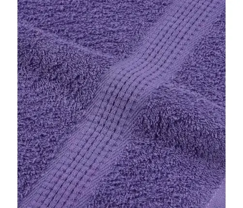 Dvieļu Komplekts, 12 Gab., Violets, 360 Gsm, 100% Kokvilna Vidaxl
