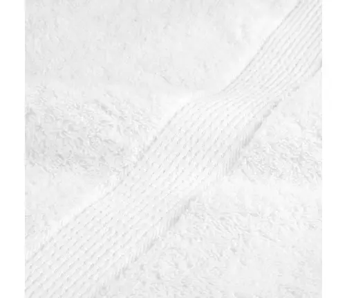 Augstākās Kvalitātes Dvieļi, Solund, 10 Gab., Balti, 30X30 Cm, 600 G/M² Vidaxl