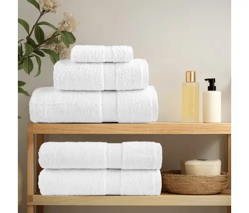 Saunalina Solund 2 Tk, Valge, 100 X 150 cm 600 Gsm