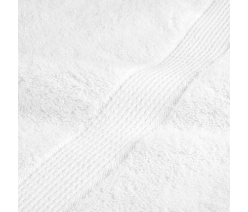 Pirts Dvieļi Solund, 10 Gab., Balti, 80X200 Cm, 600Gsm Vidaxl