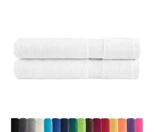 Rankšluosčiai, Solund, 2Vnt., Balti, 100X200 cm 600 G/M²