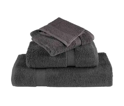 Mazgāšanas Dvieļi 10 Pcs Antracīta 15 X 21 Cm Kokvilna Vidaxl Mazgāšanas Dvieļi 10 Pcs Antracīta 15 X 21 Cm Kokvilna Vidaxl