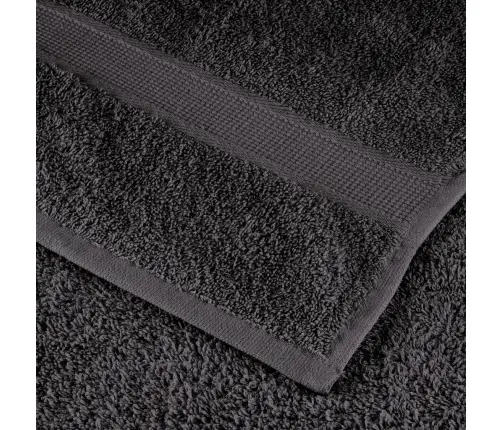 Vonios Rankšluosčiai Solund, 2Vnt., Antracito 100X150Cm 600G/M² Vonios Rankšluosčiai Solund, 2Vnt., Antracito 100X150Cm 600G/M²