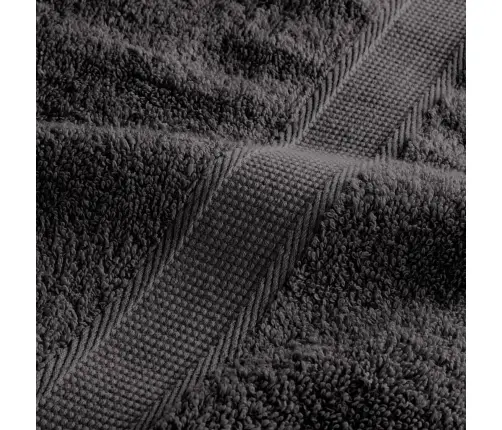 Pirts Dvieļi Solund, 2 Gab., Antracītpelēki, 80X200 Cm, 600 Gsm Vidaxl