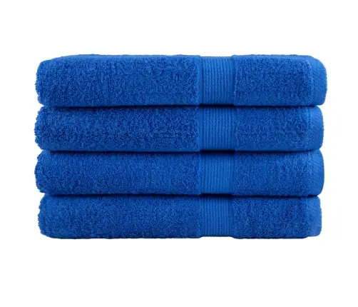 Dvieļi Solund, 4 Gab., Zili, 100X200 Cm, 600 Gsm Vidaxl Dvieļi Solund, 4 Gab., Zili, 100X200 Cm, 600 Gsm Vidaxl