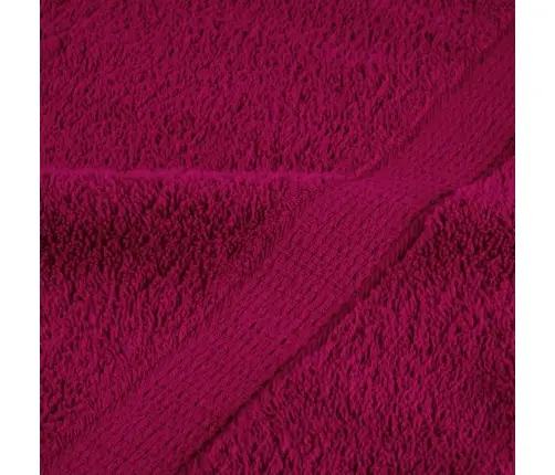 Pirts Dvieļi Solund, 4 Gab., Vīnsarkani, 80X200 Cm, 600 Gsm Vidaxl