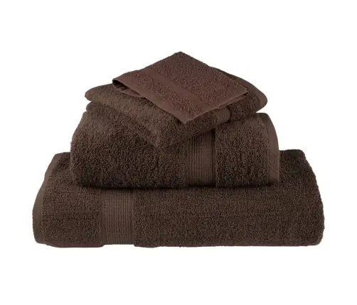 Dušas Dvieļi Solund, 10 Gab., Brūni, 70X140 Cm, 600 Gsm Vidaxl Dušas Dvieļi Solund, 10 Gab., Brūni, 70X140 Cm, 600 Gsm Vidaxl