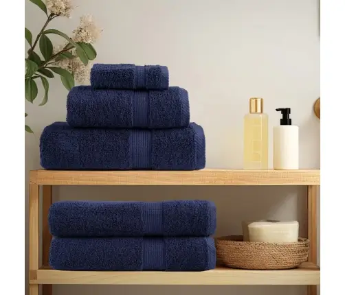 Premium-Klassi Pesurätikud Solund 10 Tk Tumesinised 30 X 30 Cm 600 G/M²