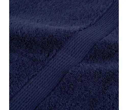 Roku Dvieļi Solund, 10 Gab., Tumši Zili, 50X100 Cm, 600 Gsm Vidaxl