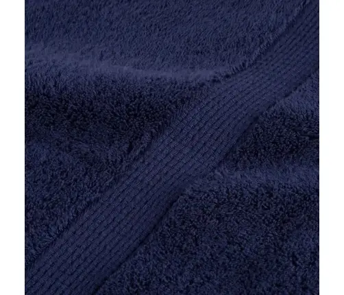 Dvieļi Solund, 10 Gab., Tumši Zili, 100X200 Cm, 600 Gsm Vidaxl