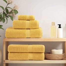 Pesulapid Solund 4 Pcs Kuldne Puuvill