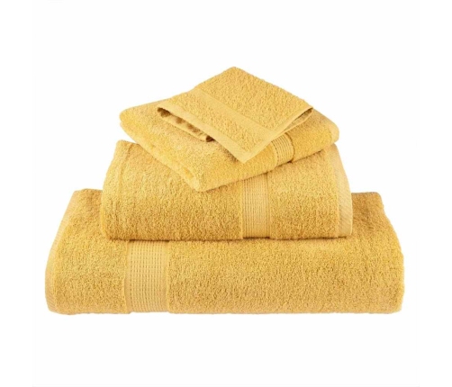 Pesulapid Solund 4 Pcs Kuldne Puuvill