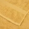 Roku Dvieļi Solund, 10 Gab., Zelta Krāsā, 50X100 Cm, 600 Gsm Vidaxl