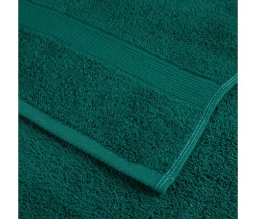 Dvieļi Solund, 10 Gab., Zaļi, 100X200 Cm, 600 Gsm Vidaxl