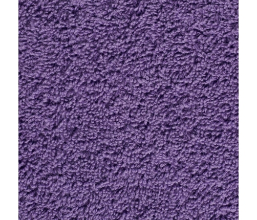 Pirts Dvieļi Solund, 10 Gab., Violeti, 80X200 Cm, 600 Gsm Vidaxl