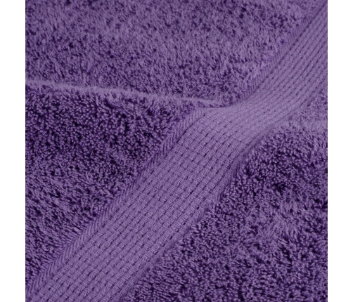 Pirts Dvieļi Solund, 10 Gab., Violeti, 80X200 Cm, 600 Gsm Vidaxl