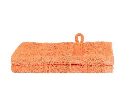 Mazgāšanas Dvieļi 2 Pcs Oranža 15 X 21 Cm Kokvilna Vidaxl