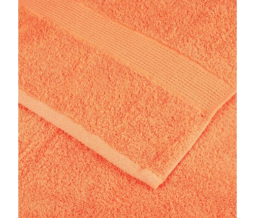 Mazgāšanas Dvieļi 10 Pcs Oranža 15 X 21 Cm Kokvilna Vidaxl