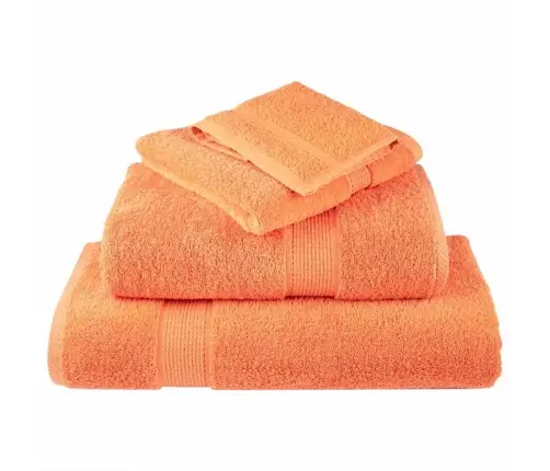Mazgāšanas Dvieļi 10 Pcs Oranža 15 X 21 Cm Kokvilna Vidaxl