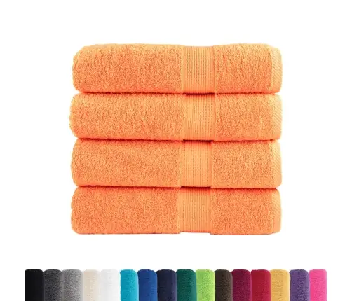 Vonios Rankšluosčiai Solund, 4Vnt., 100X150cm 600G/M²