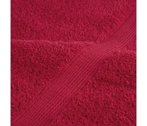 Pirts Dvieļi Solund, 2 Gab., Sarkani, 80X200 Cm, 600 Gsm Vidaxl