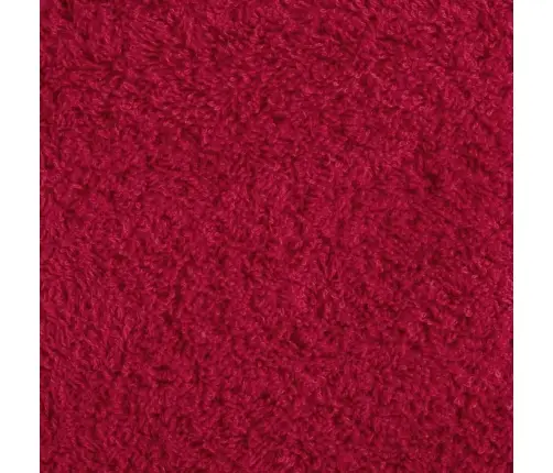 Pirts Dvieļi Solund, 4 Gab., Sarkani, 80X200 Cm, 600 Gsm Vidaxl