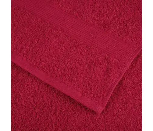 Rätikud Solund 4 Tk, Punane, 100X200 cm 600 Gsm