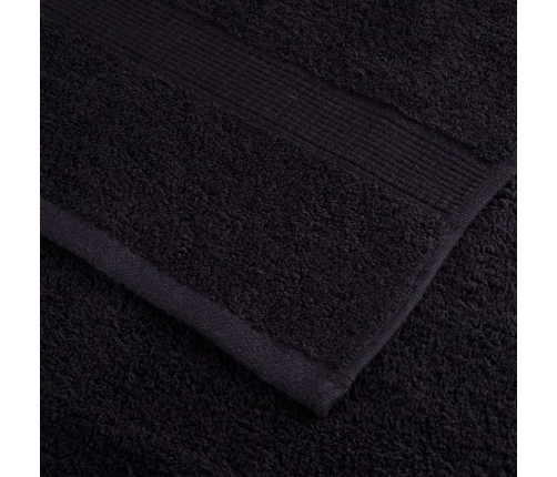 Mazgāšanas Dvieļi 4 Pcs Melna 15 X 21 Cm Kokvilna Vidaxl