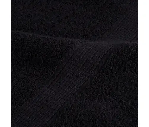 Mazgāšanas Dvieļi 4 Pcs Melna 15 X 21 Cm Kokvilna Vidaxl