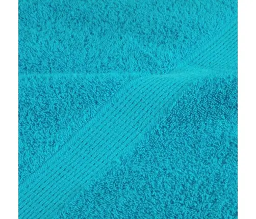 Mazgāšanas Dvieļi 2 Pcs Tirkīzs 15 X 21 Cm Kokvilna Vidaxl