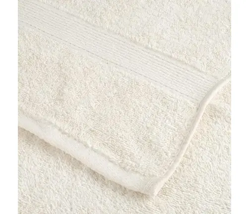 Mazgāšanas Dvieļi 2 Pcs Krēmkrāsa 15 X 21 Cm Kokvilna Vidaxl