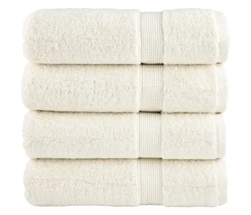 Saunalina Solund 4 Tk, Kreemjas, 70X140 cm 600 Gsm