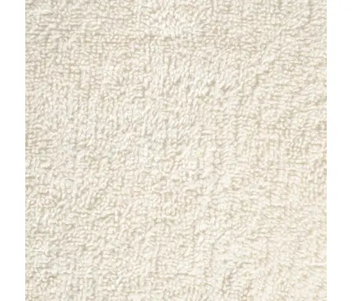Dvieļi Solund, 10 Gab., Krēmkrāsa, 100X200 Cm, 600 Gsm Vidaxl