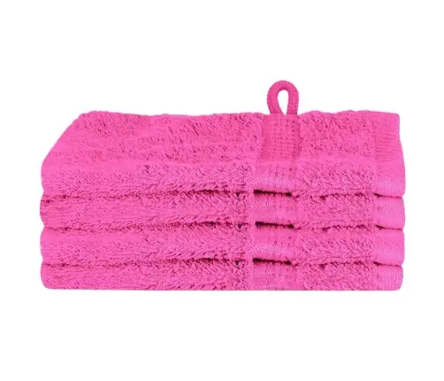 Mazgāšanas Dvieļi 4 Pcs Rozā 15 X 21 Cm Kokvilna Vidaxl Mazgāšanas Dvieļi 4 Pcs Rozā 15 X 21 Cm Kokvilna Vidaxl