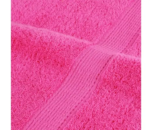 Roku Dvieļi Solund, 10 Gab., Rozā, 50X100 Cm, 600 Gsm Vidaxl