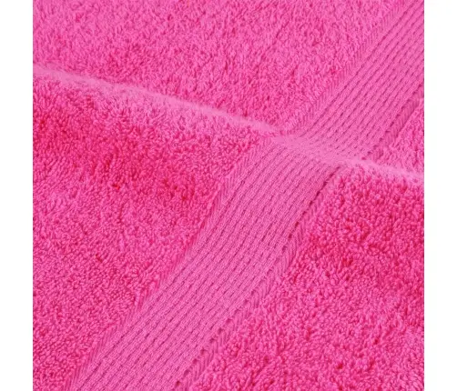 Dvieļi Solund, 4 Gab., Rozā, 100X200 Cm, 600 Gsm Vidaxl