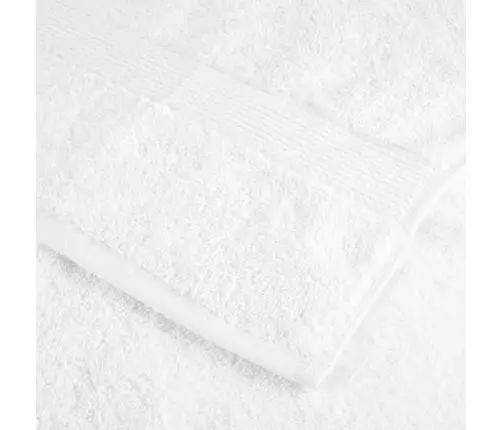 Dvieļu Komplekts Solund, 12 Gab., Balti, 600 Gsm Vidaxl