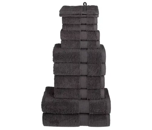 12-Osaline Rätikute Komplekt Solund, Antratsiit, 600 Gsm 12-Osaline Rätikute Komplekt Solund, Antratsiit, 600 Gsm